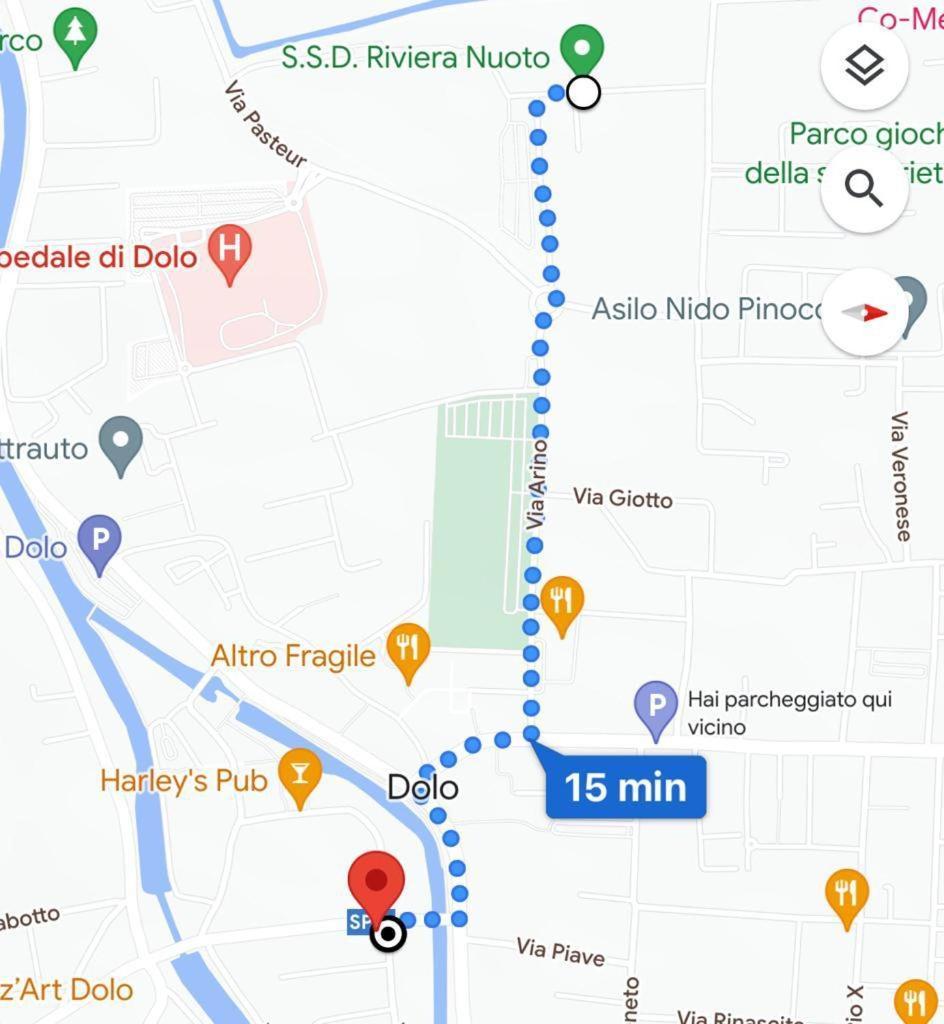 דולו Erman House - Calle Veneziana In Riviera Del Brenta מראה חיצוני תמונה